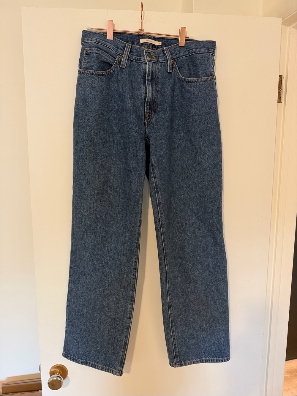 Levi's Women’s ‘94 Baggy Medium Blue Jeans - Picture 2 of 4